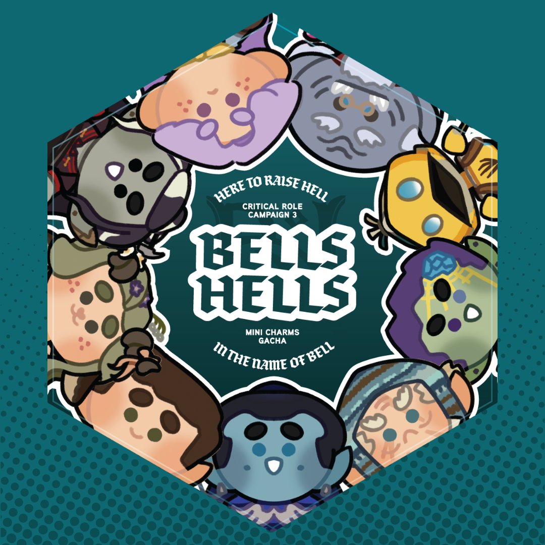 Critical Role Campaign 3: Bells Hells Gacha/Random Chance Acrylic Charms