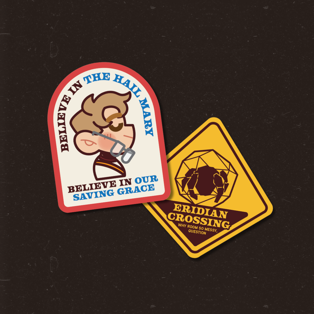 Project Hail Mary Die-Cut Stickers