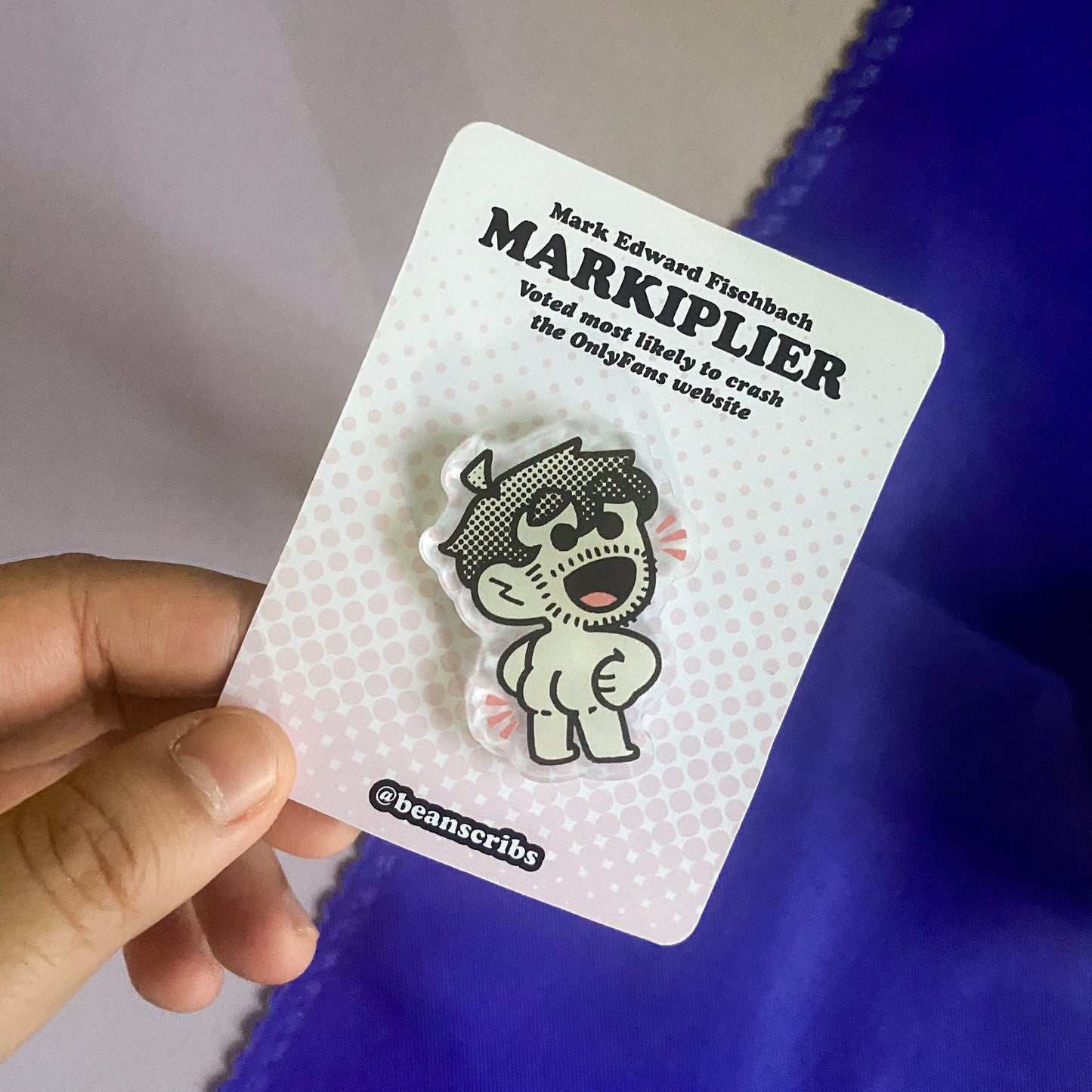 Markiplier's OnlyFans Badge/Pin