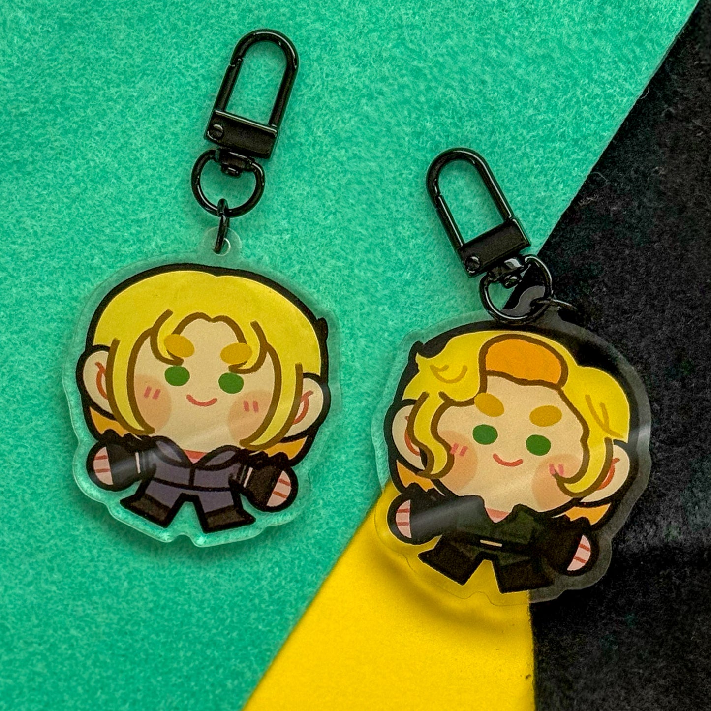 Lil' Bolts Double-Sided Acrylic Charms