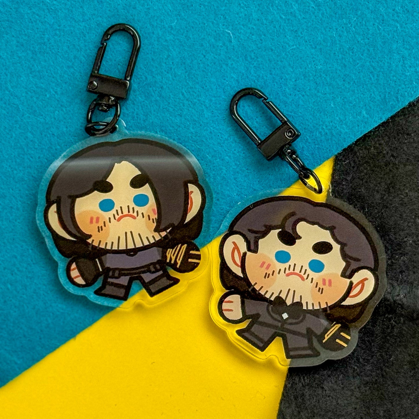 Lil' Bolts Double-Sided Acrylic Charms