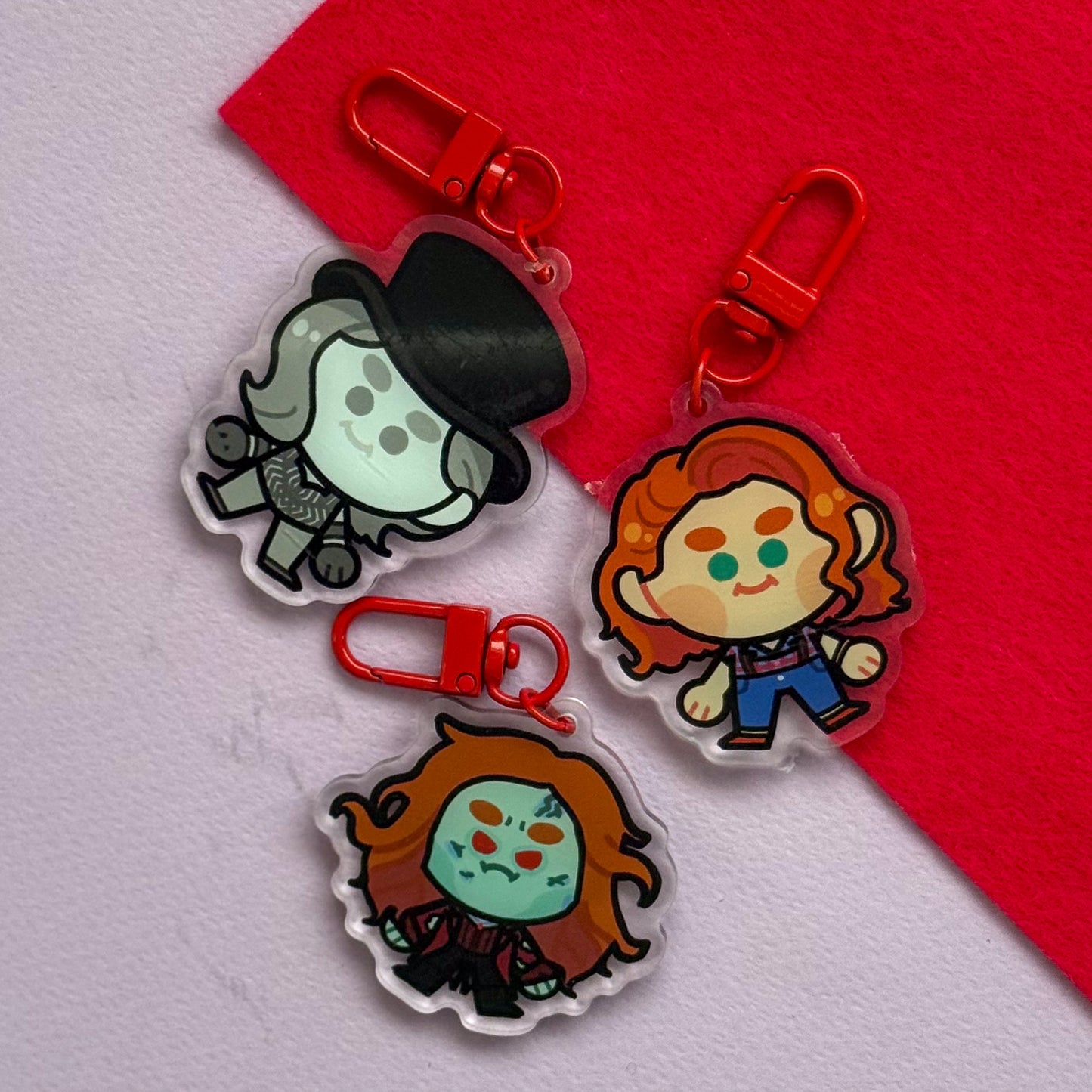 Scarlet Witch Eras Acrylic Charms