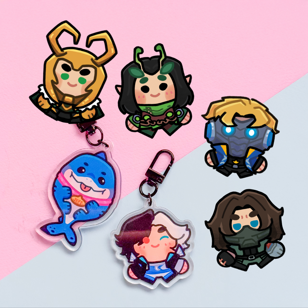 Rivals Acrylic Charms