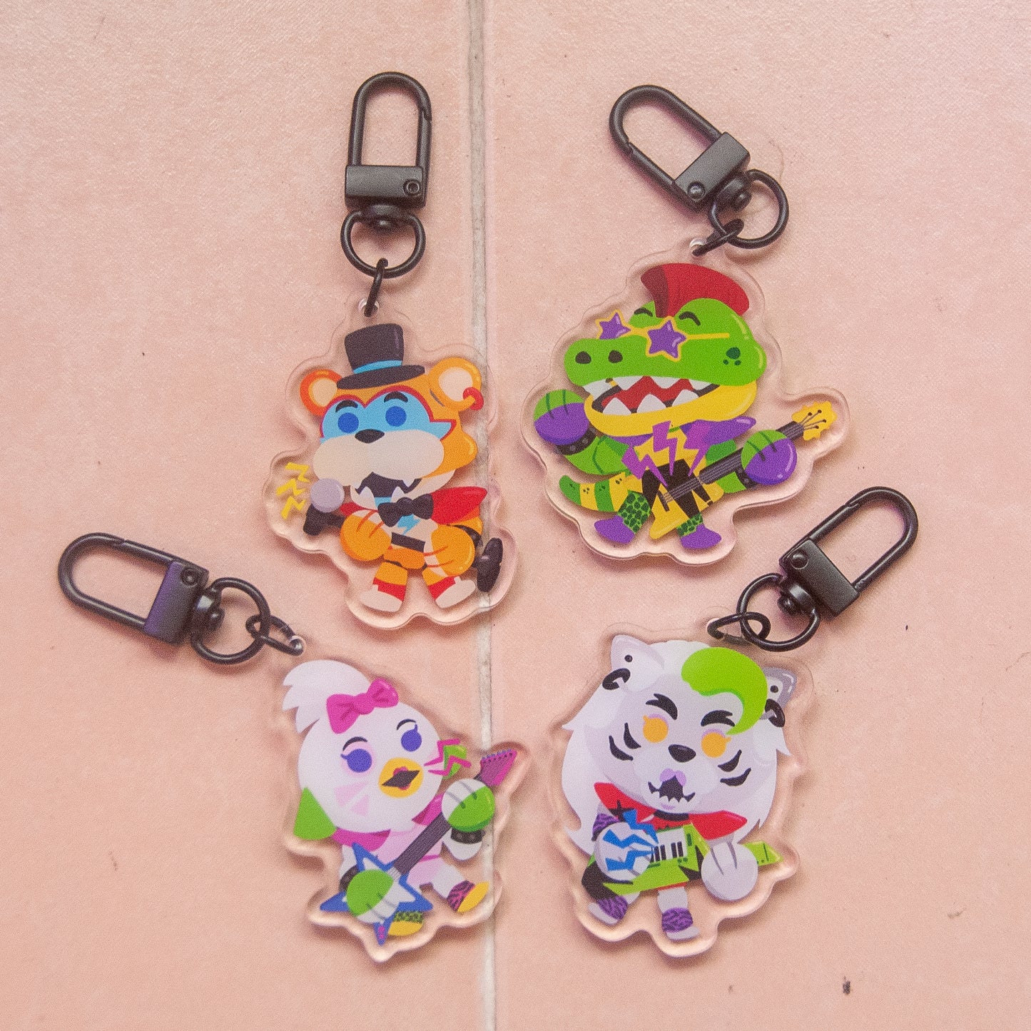 FNAF Security Breach Acrylic Charms