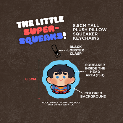 [PRE-ORDER] Super Duper Squeaky Plush Pillow Squeakers