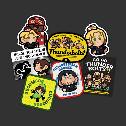 Lil' Bolts Assorted Die-Cut Stickers