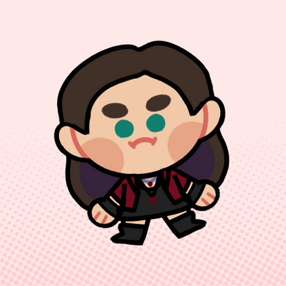 Scarlet Witch Eras Acrylic Charms