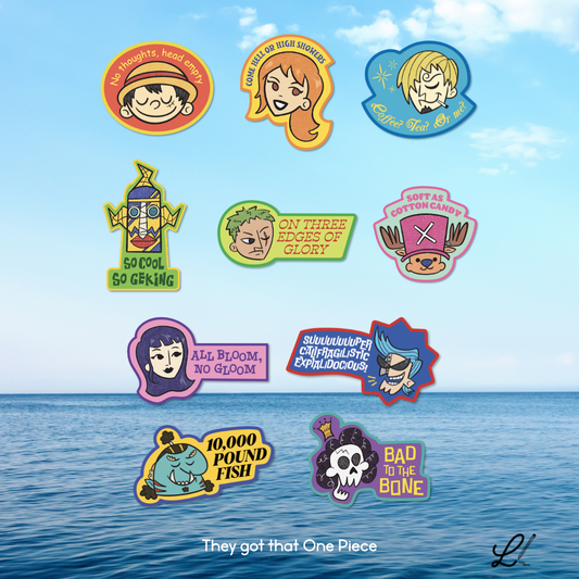 One Piece Stickers