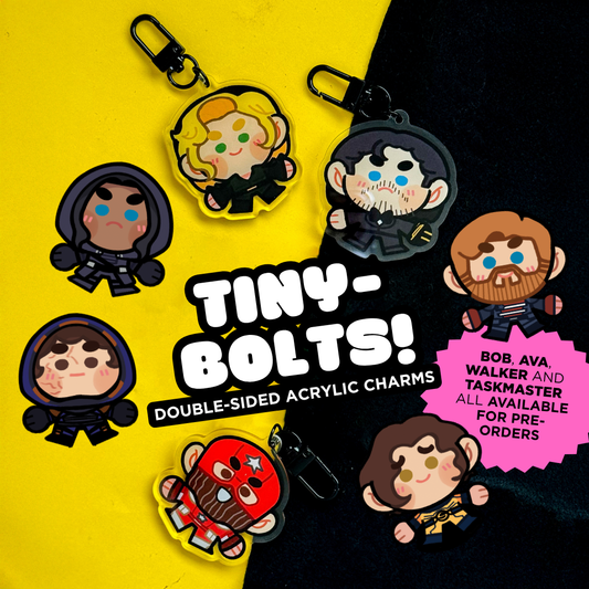Lil' Bolts Double-Sided Acrylic Charms