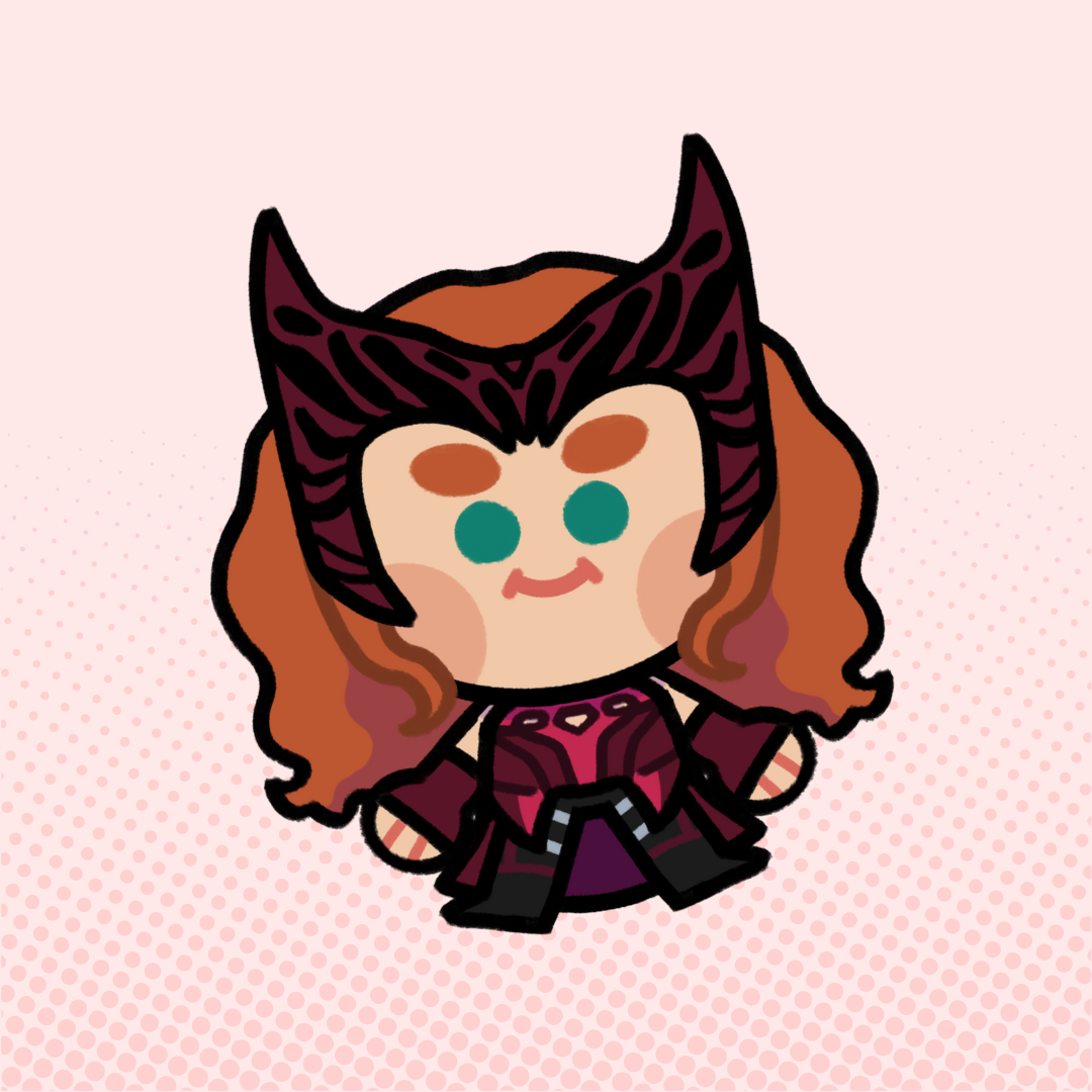 Scarlet Witch Eras Acrylic Charms