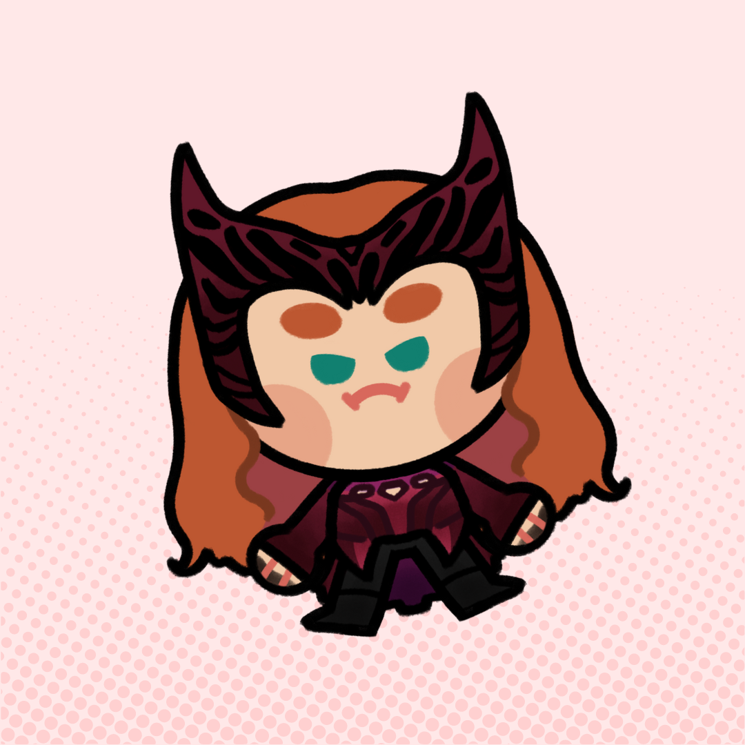 Scarlet Witch Eras Acrylic Charms