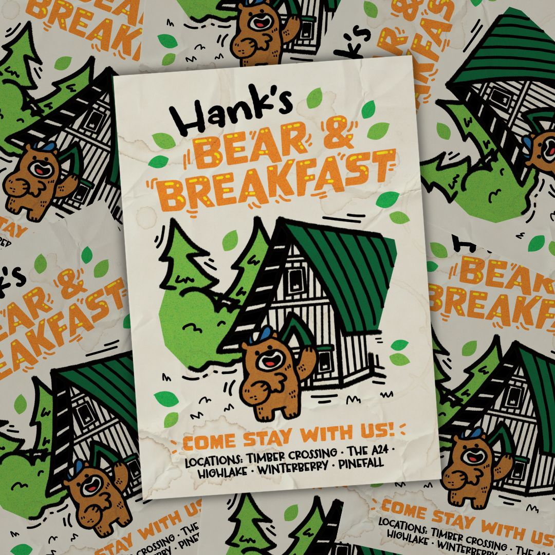 Bear & Breakfast A5 Print