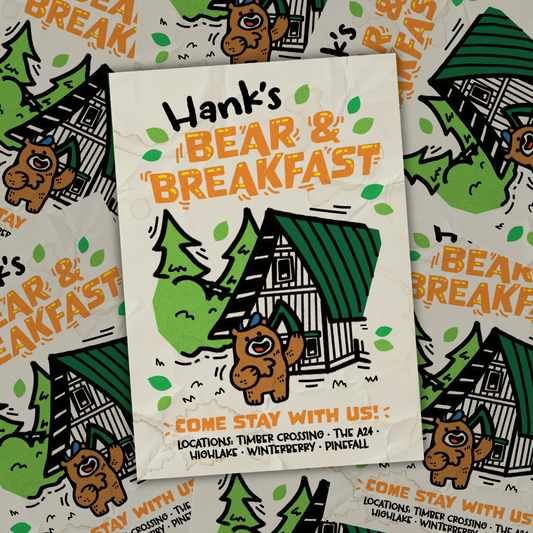 Bear & Breakfast A5 Print