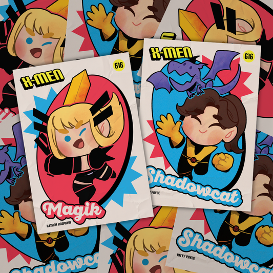 Magik & Shadowcat A6 Prints