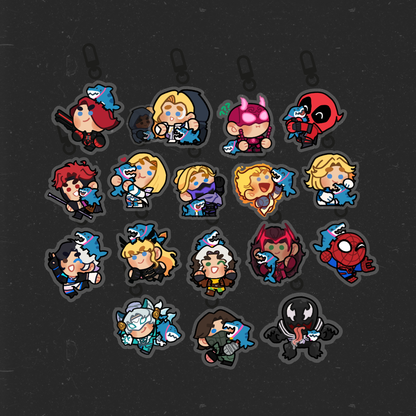 Jeff & Friends! - Rivals Acrylic Charms
