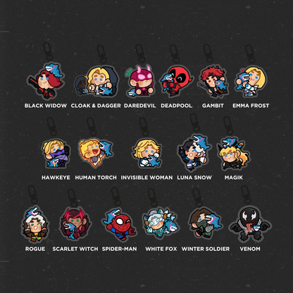 Jeff & Friends! - Rivals Acrylic Charms