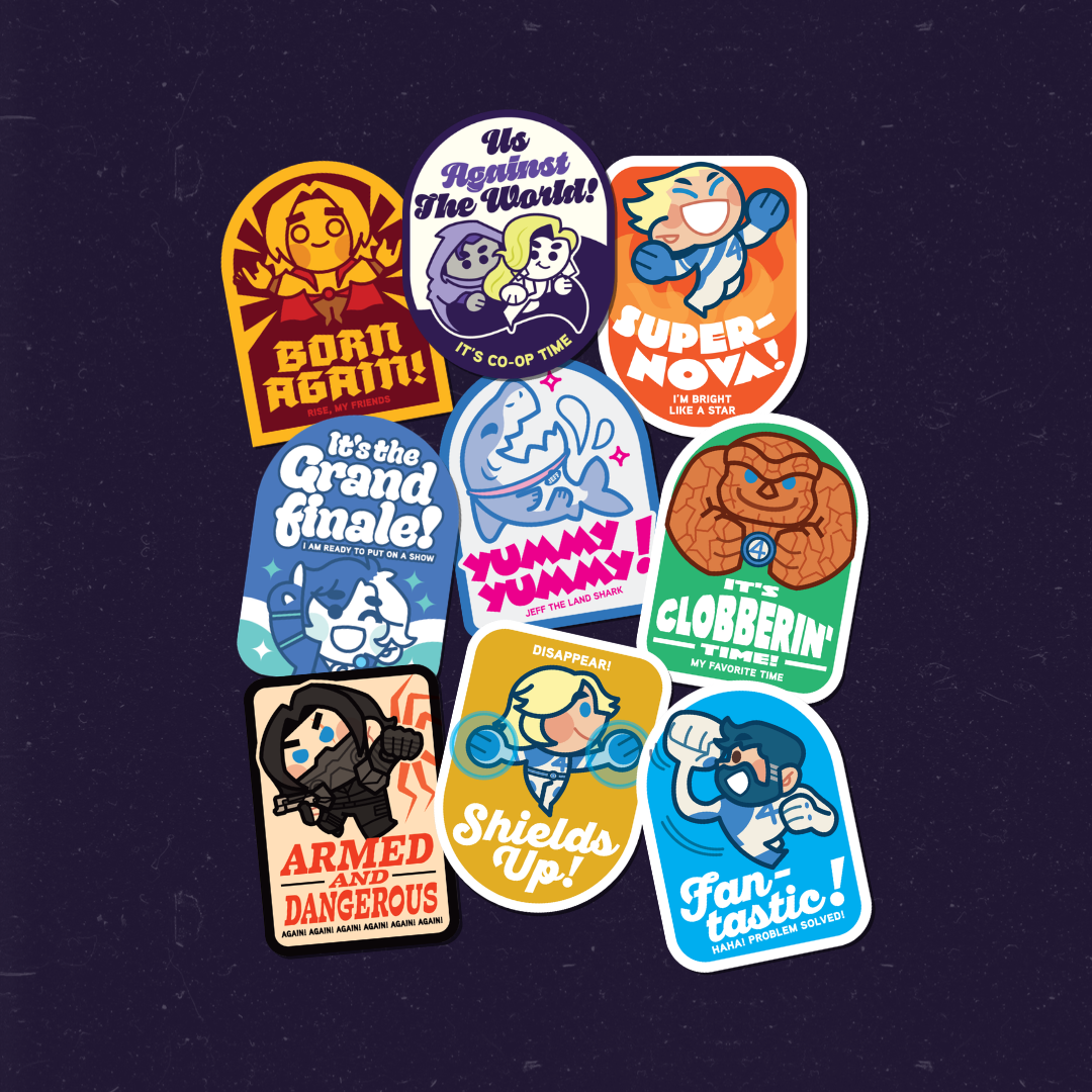 Rivals Die-Cut Stickers