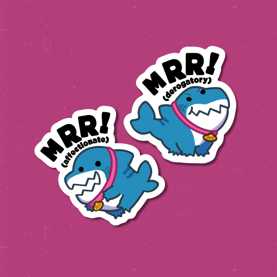 Jeff MRR Die-Cut Stickers