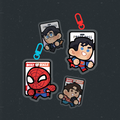 Superman x Spider-Man Acrylic Charms