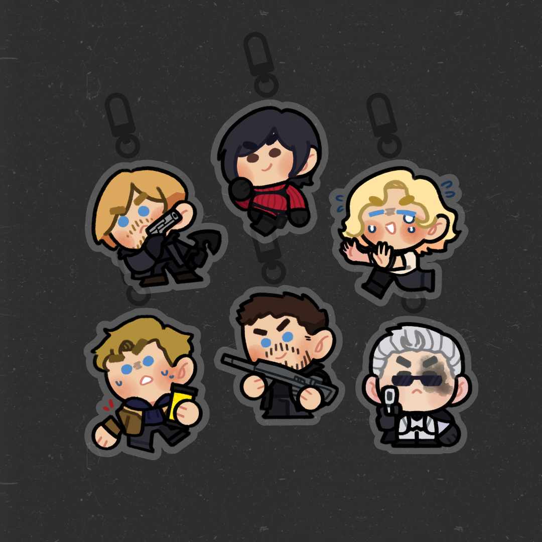 Resident Evil Acrylic Charms