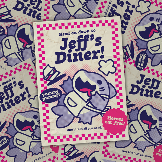 Yummy Yummy Diner A5/A4 Print