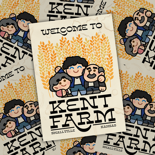 Smallville Farm A5/A4 Print