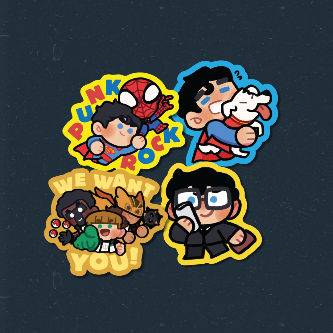 Superman Die-Cut Stickers