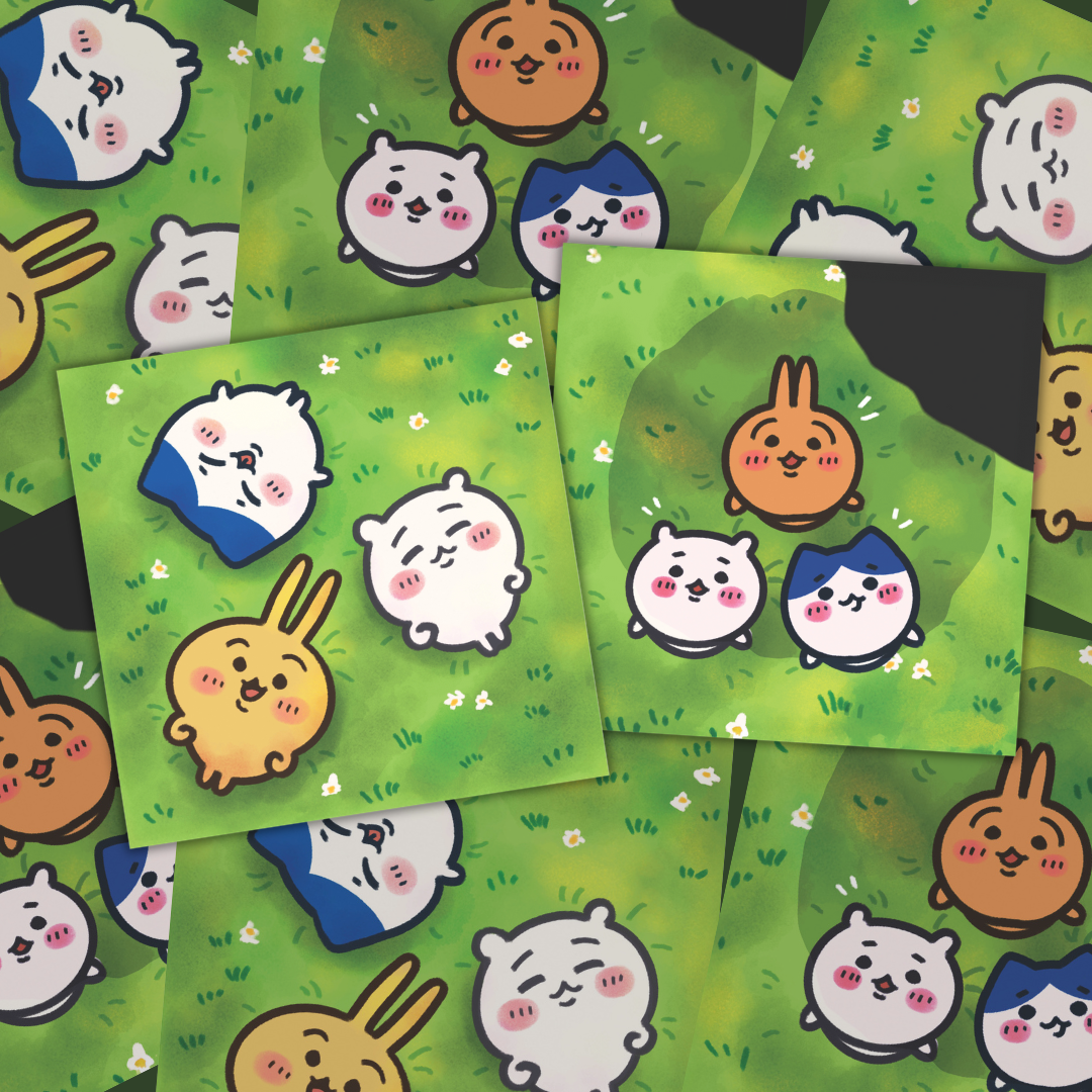 Chiikawa Square Prints