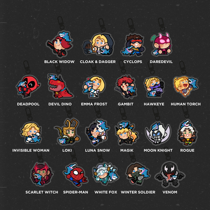 Jeff & Friends! - Rivals Acrylic Charms
