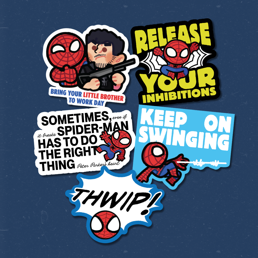Spidey BND Die-Cut Stickers