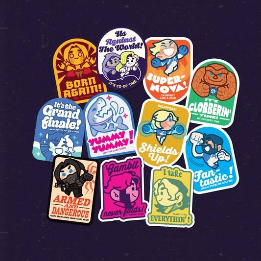 Rivals Die-Cut Stickers