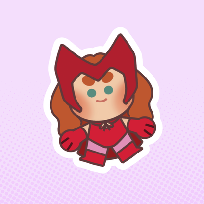 Marvel Women Assorted Die-Cut Stickers