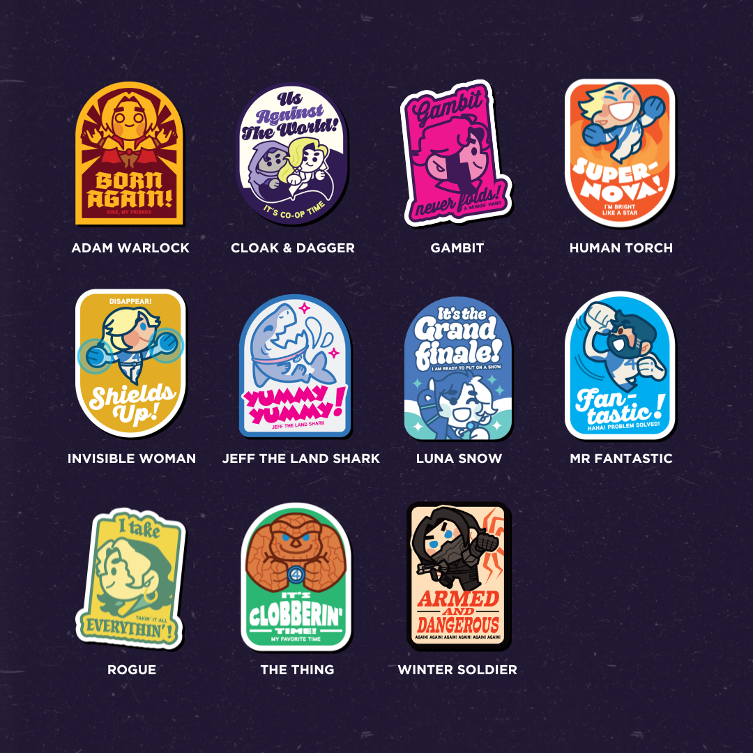 Rivals Die-Cut Stickers