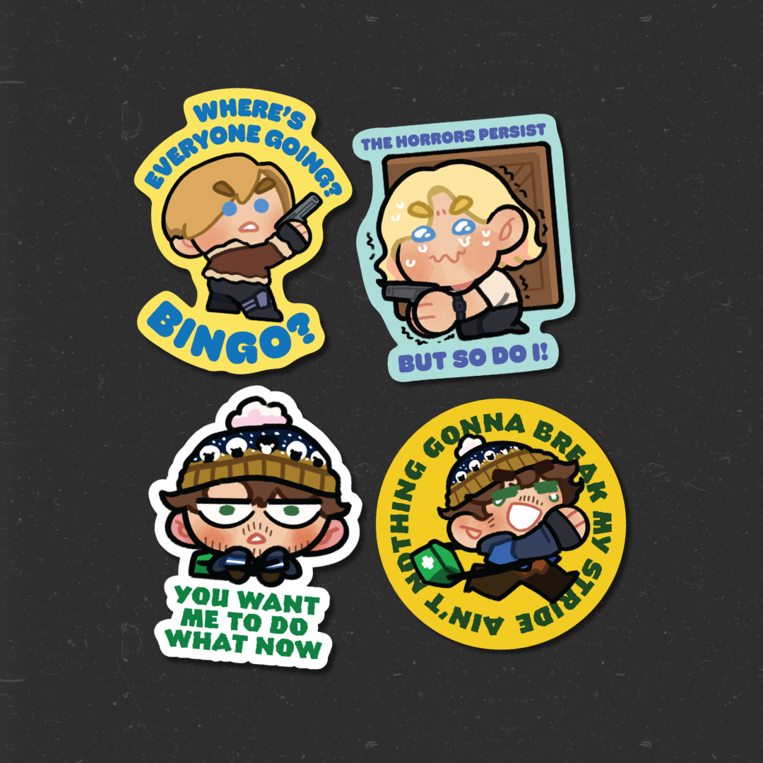 Resident Evil Die-Cut Stickers