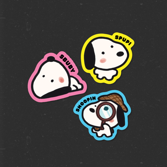 Snuby Die-Cut Stickers