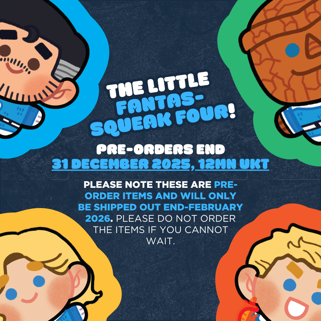 [PRE-ORDER] Fantastically Squeaky Plush Pillow Squeakers