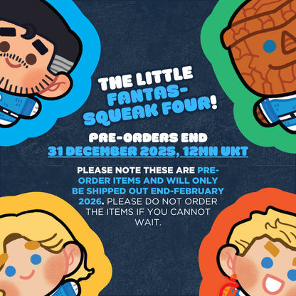 [PRE-ORDER] Fantastically Squeaky Plush Pillow Squeakers