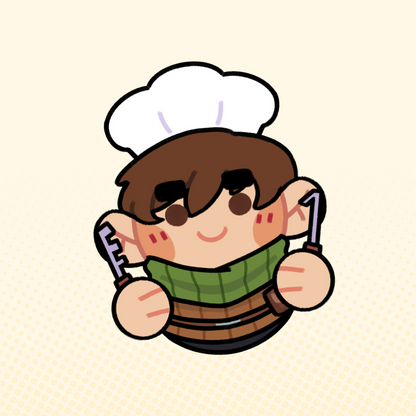 Overcooked Meshi Acrylic Charms