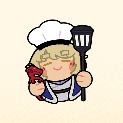 Overcooked Meshi Acrylic Charms