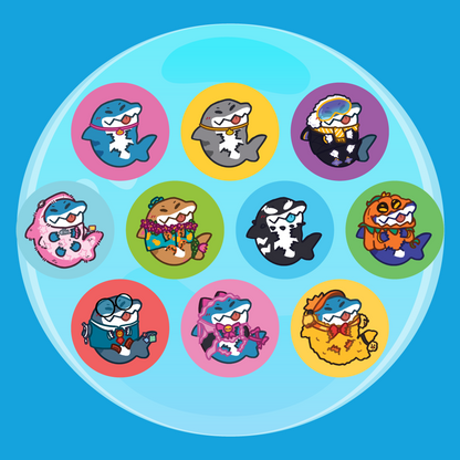 Jeff's Wardrobe Gacha/Random Chance Button Badges