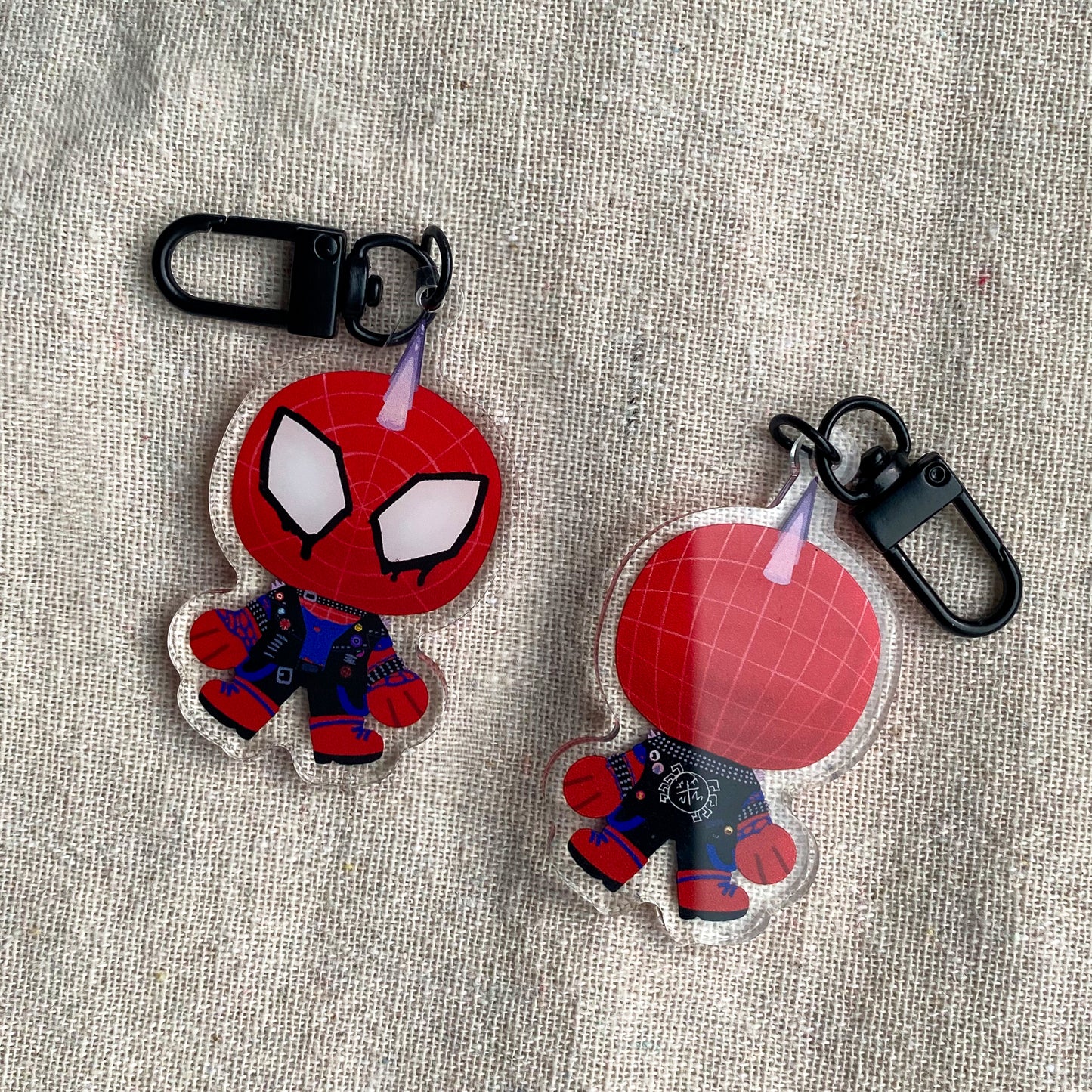 Spider-Verse Acrylic Charms