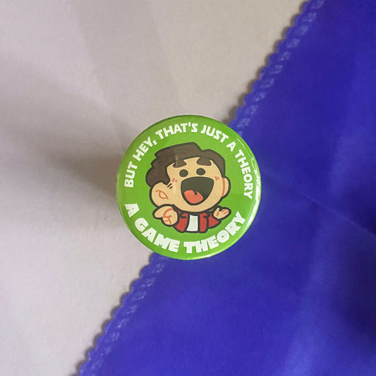 Lil MatPat Game Theory Button Badge