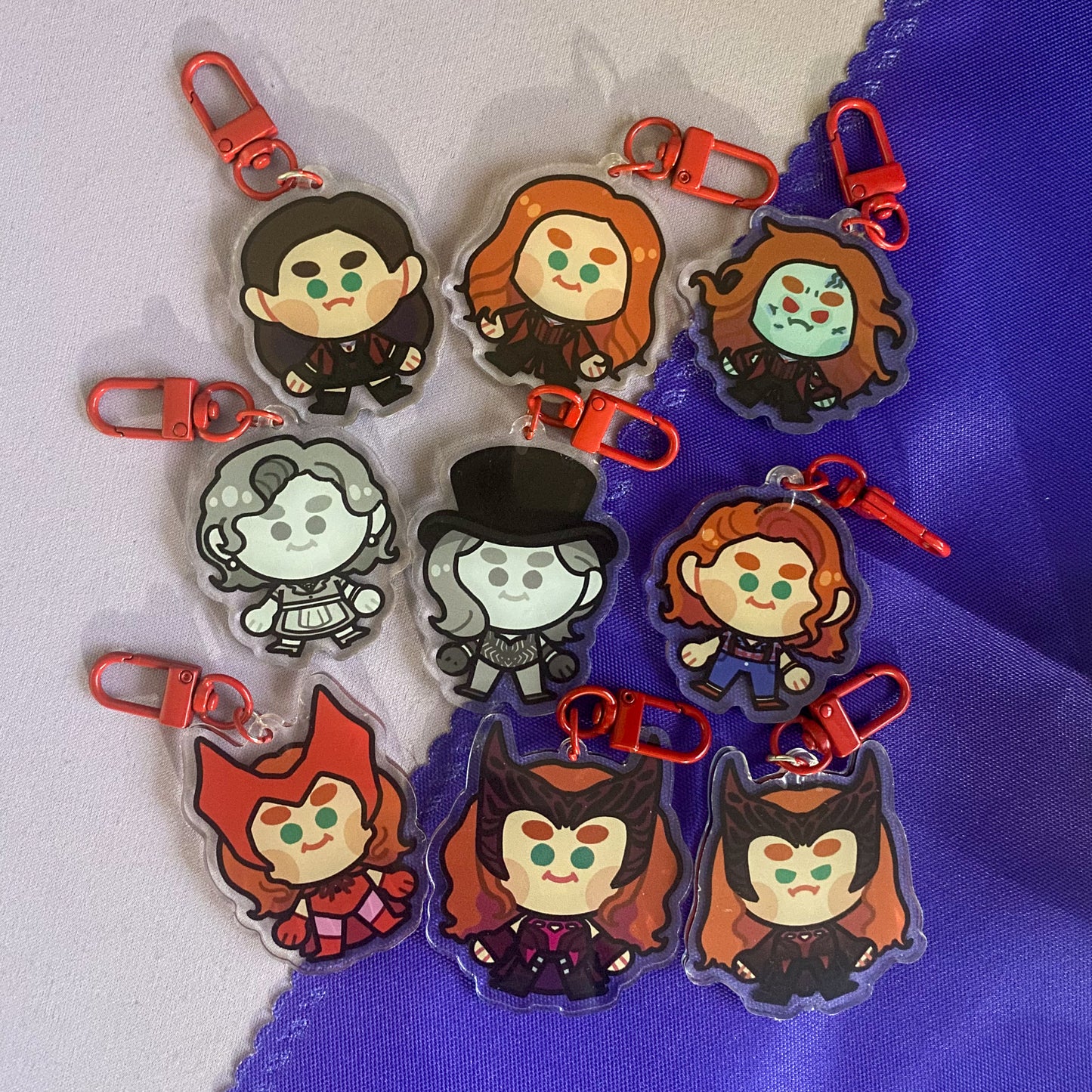 Scarlet Witch Eras Acrylic Charms