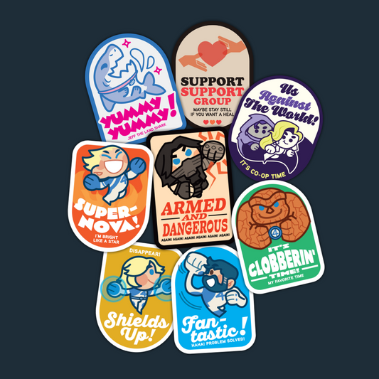 Rivals Die-Cut Stickers