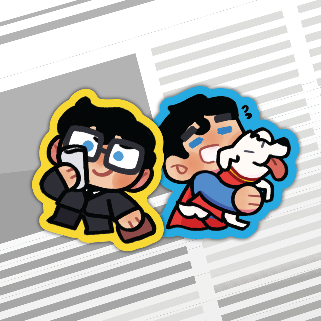 Superman Die-Cut Stickers