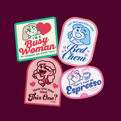 Sabrina Carpenter Die-Cut Stickers