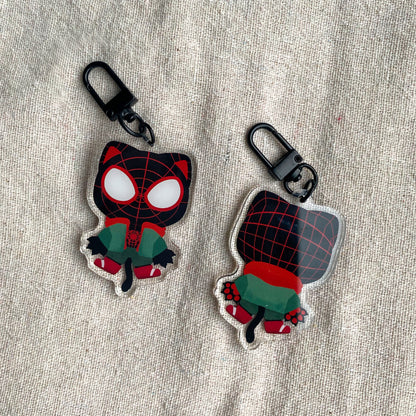 Spider-Verse Acrylic Charms