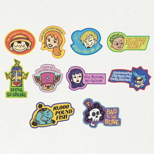 One Piece Stickers