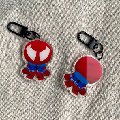 Spider-Verse Acrylic Charms