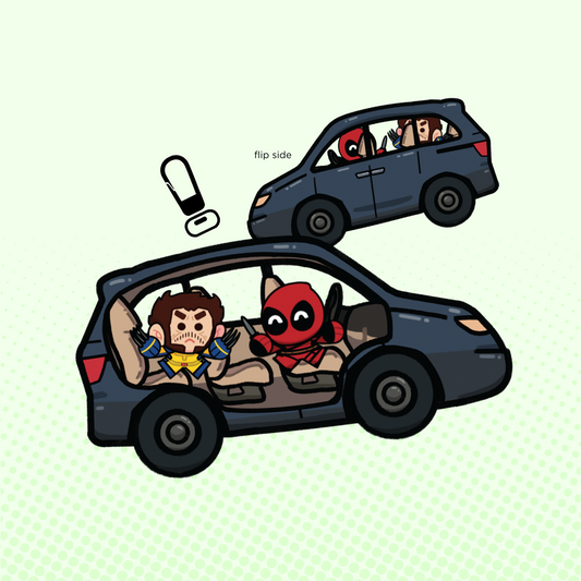 Deadpool & Wolverine - Honda Odyssey Shaker Charm